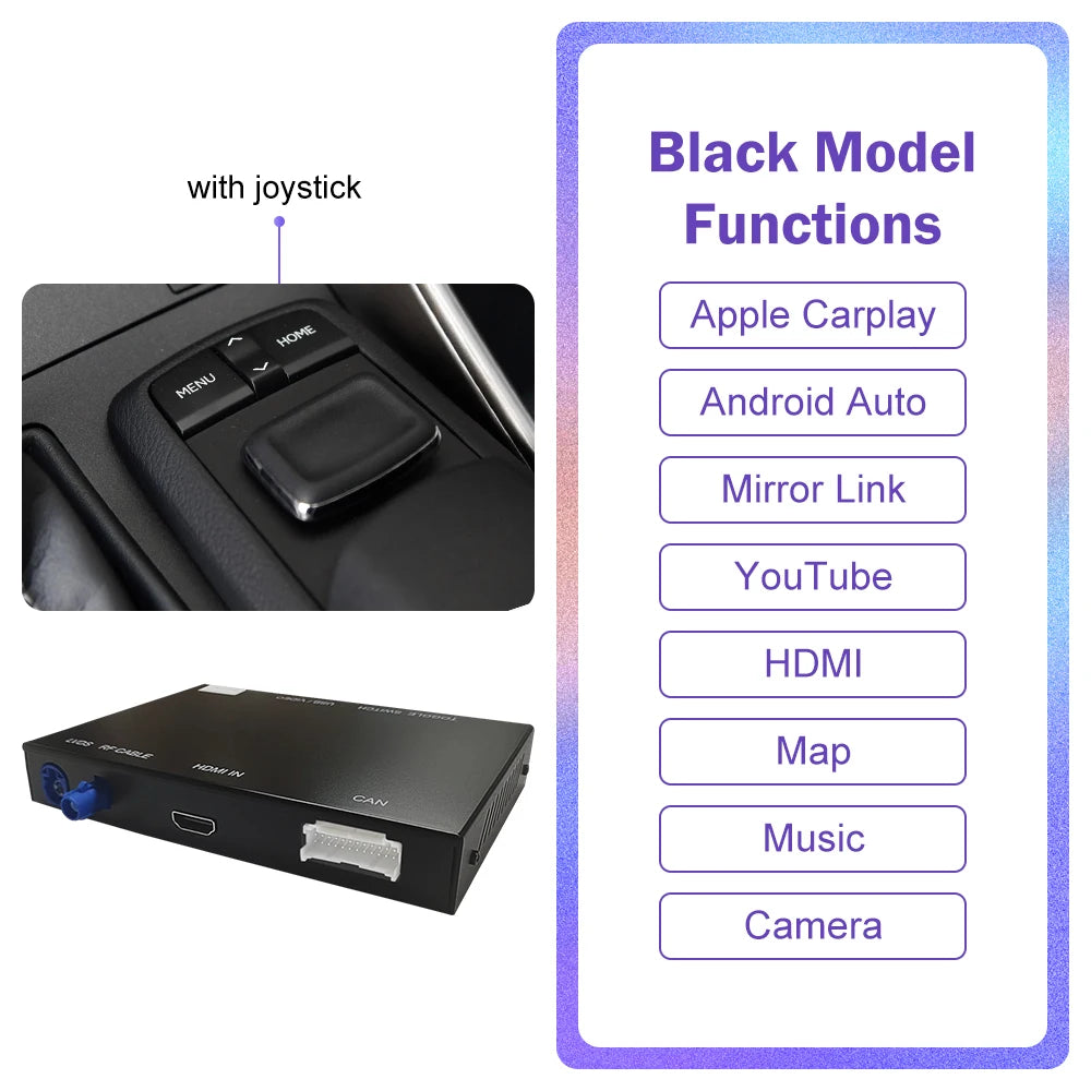 Wireless CarPlay Android Auto for Lexus GS 2013-2019 with Mirror Link Airplay Siri Voice (best seller)